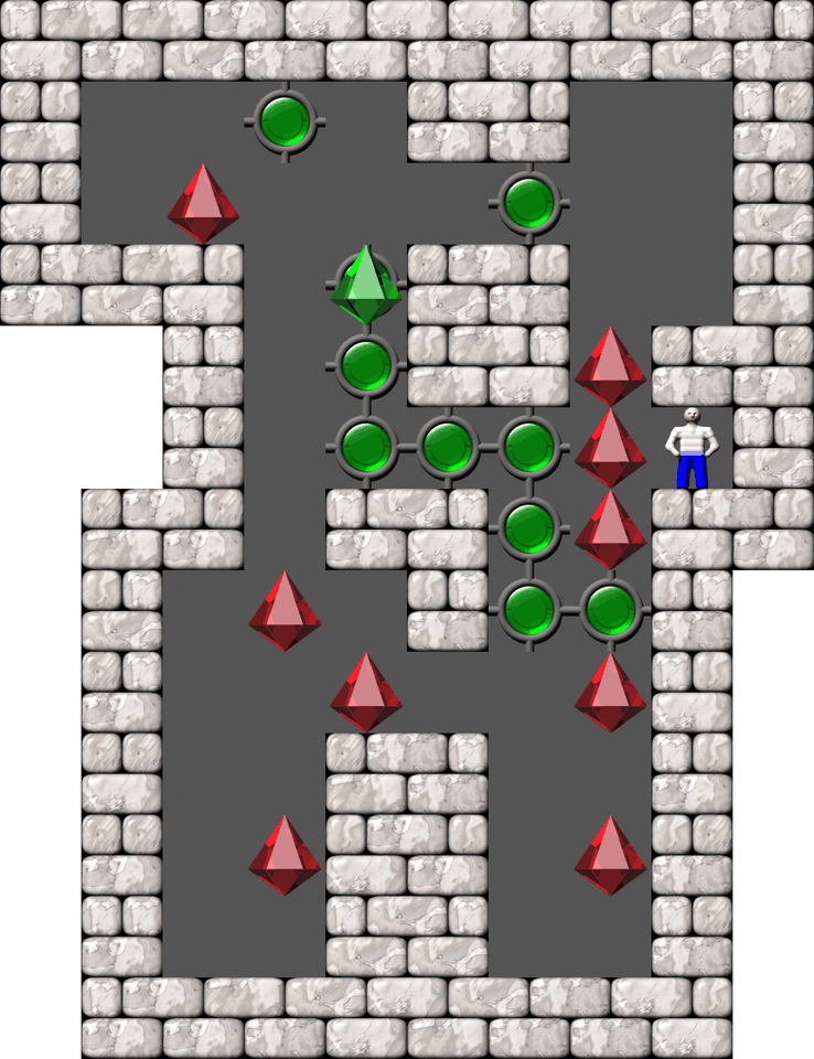 Sokoban Revenge 25 level 5